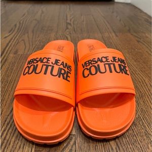 Versace slides like new condition